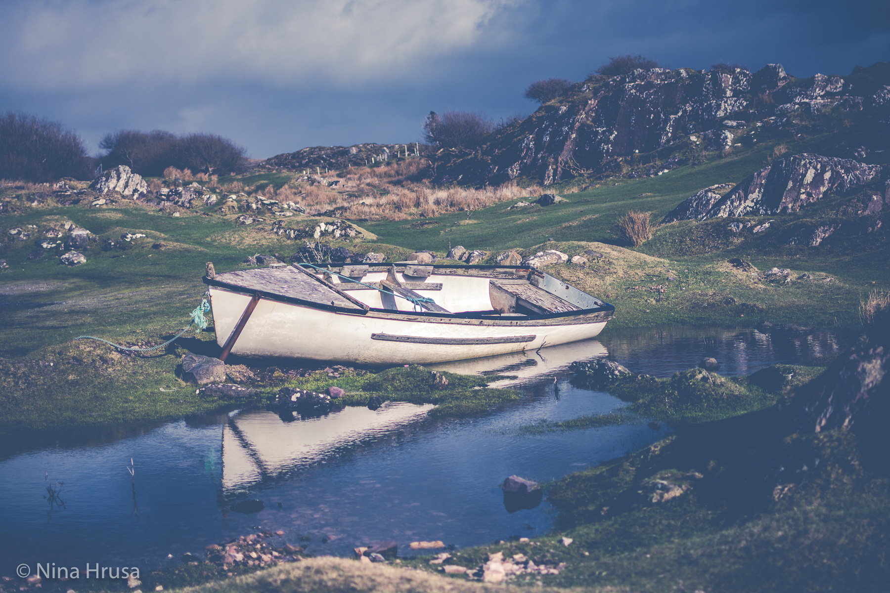 Das Boot, The Boat, Ireland, Vernissage "die Resonanz der Stille", Zwischenmomente | Nina Hrusa Photography